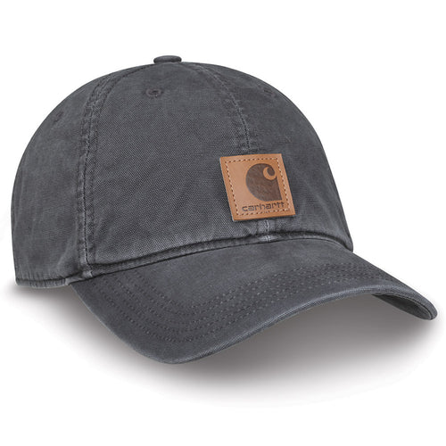 Carhartt®* Cap Brown Carhartt® brown rib knit silverado logo.