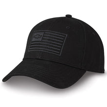 Load image into Gallery viewer, Chevy Truck 100 Year Bowtie Twill Centennial Black Vent Hat Silverado Cap Cotton