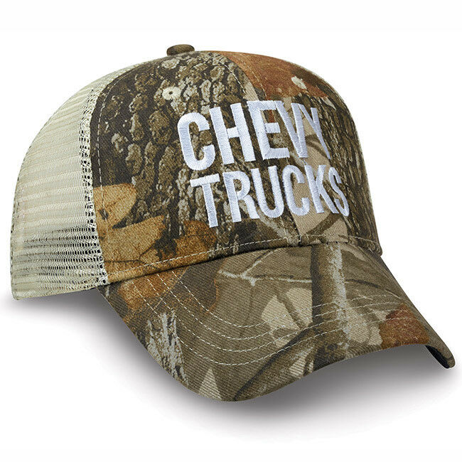 Chevy Realtree* Mesh Camo Cap Hat Chevrolet Trucks! Hunting Silverado