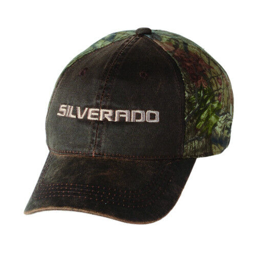 Silverado Weathered Cap Chevrolet Truck Hat Frayed Chevy CAMO Gm Official New