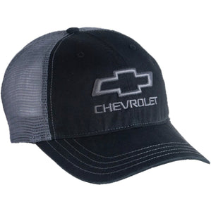 CHEVROLET BOWTIE GARMENT WASHED SNAPBACK HAT FOR CHEVY