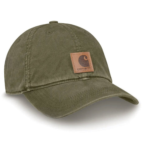 Copy of Carhartt®* Cap Brown Carhartt® green rib knit silverado logo.